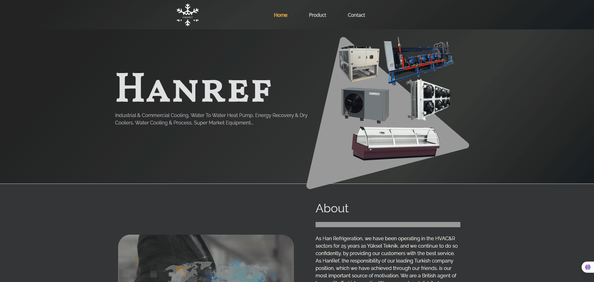 Hanref Web Sitesi Görseli